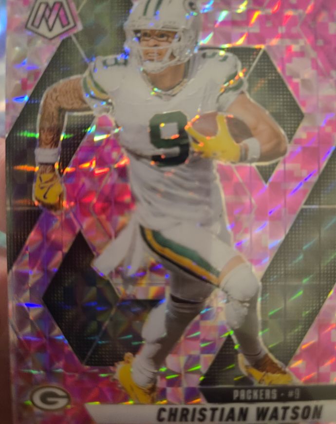 2025 Panini Mosaic #242 Christian Watson — front