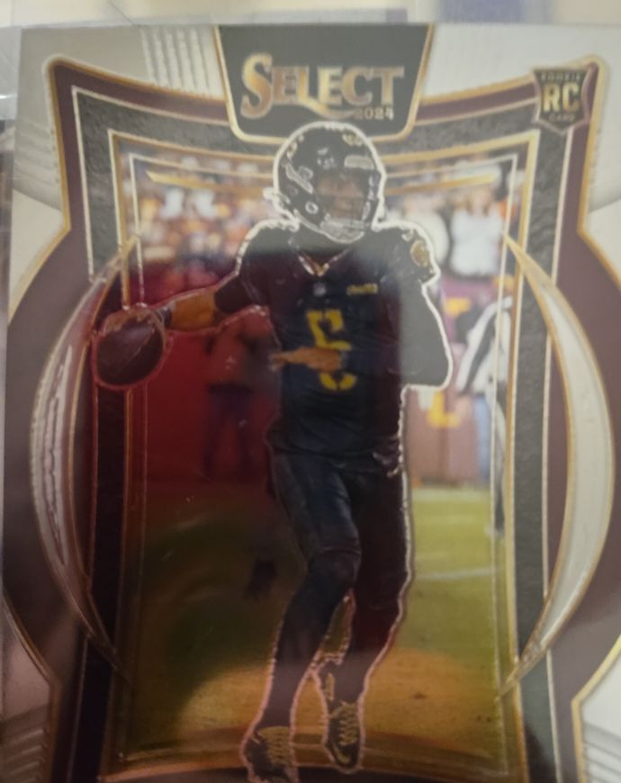 2024 Panini Select #26 Jayden Daniels — front