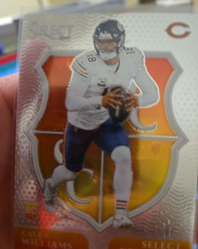 2024 Panini Select #1 Caleb Williams Select Certified Rookies — front
