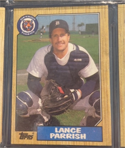 1987 Topps #791 Lance Parrish — front