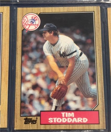 1987 Topps #788 Tim Stoddard — front