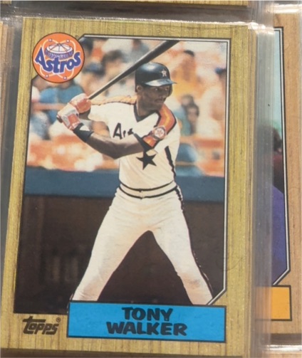 1987 Topps #24 Tony Walker — front