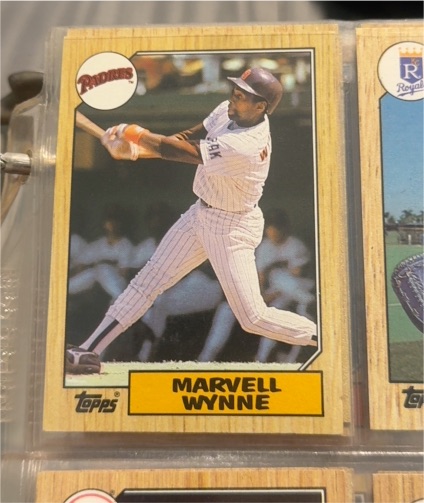 1987 Topps #37 Marvell Wynne — front