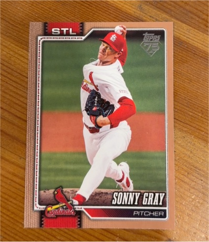 2026 Topps Series 1 #40 Sonny Gray — front