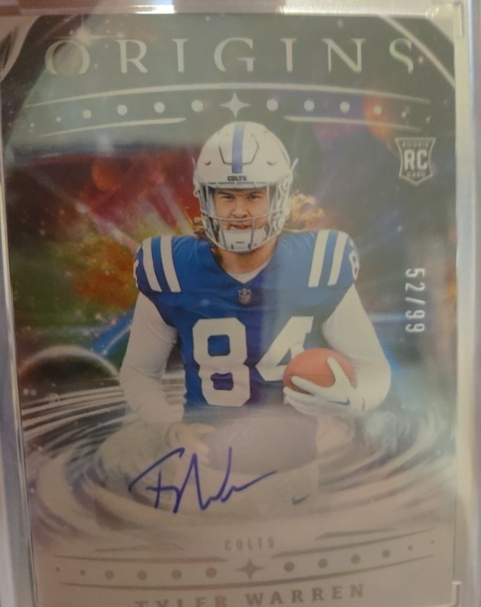 2025 Panini Origins #135 Tyler Warren — front