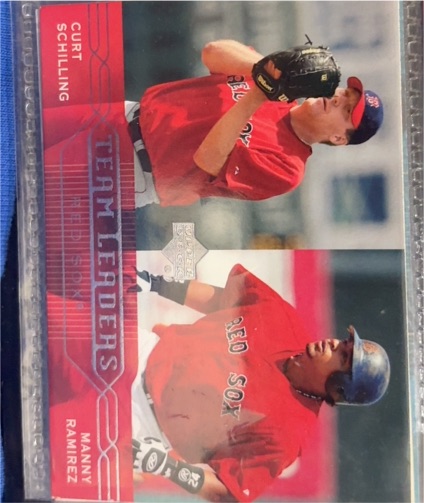 2005 Upper Deck #265 Curt Schilling / Manny Ramirez — front