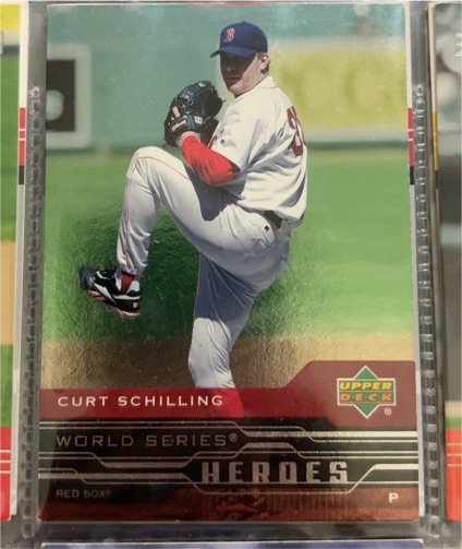 2005 Upper Deck World Series Heroes #WS-6 Curt Schilling — front