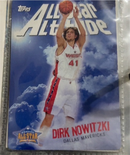 2005-06 Topps All-Star Altitude #AS-DN Dirk Nowitzki — front