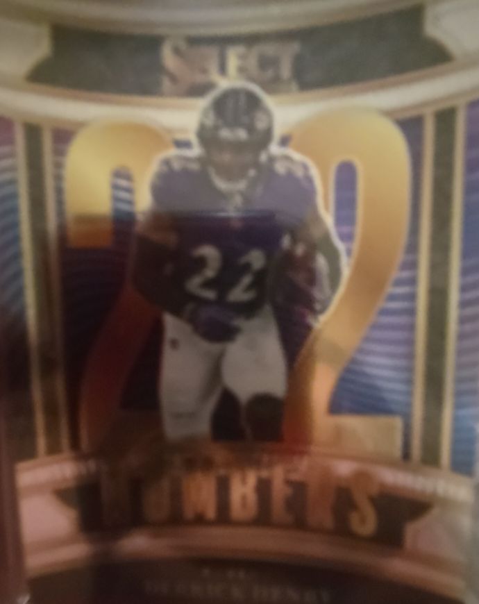 2025 Panini Select Select Numbers #2 Derrick Henry — front