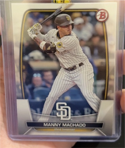 2023 Bowman #45 Manny Machado — front