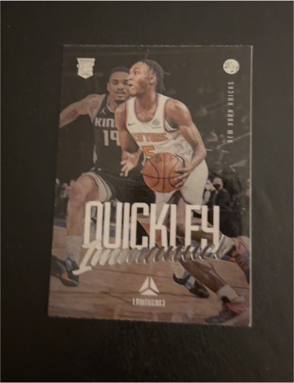 2020-21 Panini Chronicles Luminance #140 Immanuel Quickley — front