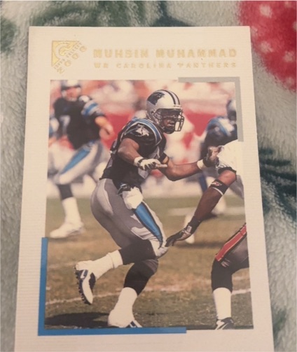 2000 Topps Gallery #11 Muhsin Muhammad — front