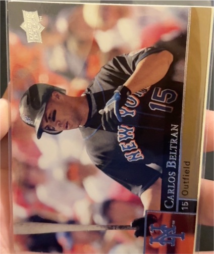 2008 Upper Deck #574 Carlos Beltran — front