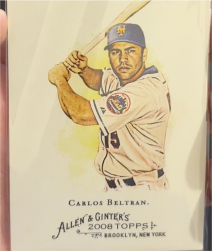 2008 Topps Allen & Ginter #230 Carlos Beltran — front