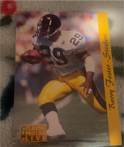1993 Classic Pro Line Live #227 Barry Foster — front