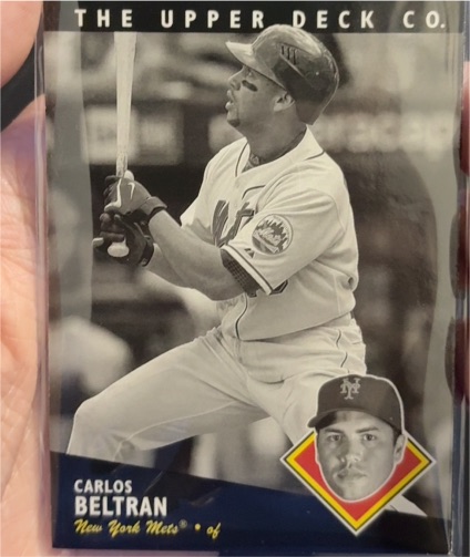 2008 Upper Deck Timeline #152 Carlos Beltran — front