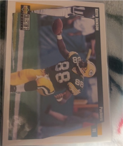 1997 Upper Deck Collector's Choice #222 Keith Jackson — front