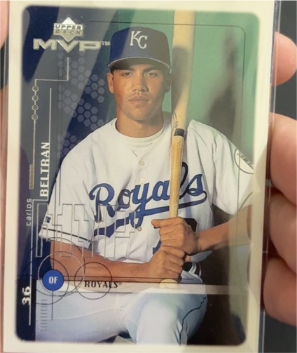 1999 Upper Deck MVP #98 Carlos Beltran — front