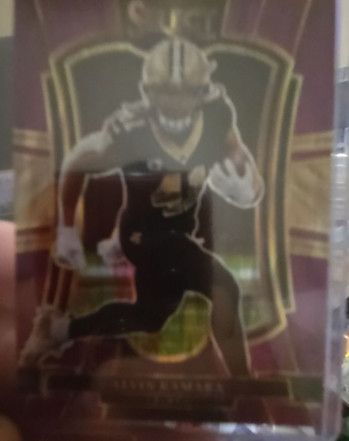 2025 Panini Select Alvin Kamara #7 Turbocharged — front