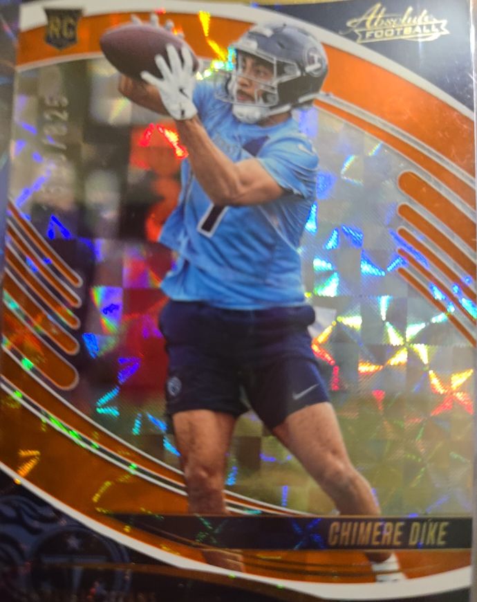 2025 Panini Absolute Football #113 Chimere Dike — front