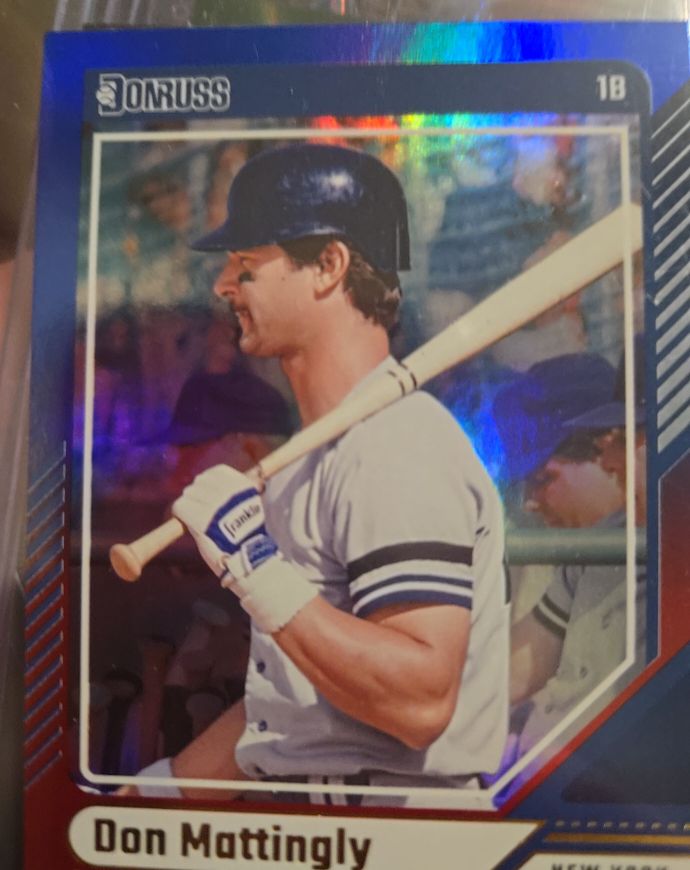 2024 Donruss #87 Don Mattingly Red and Blue — front