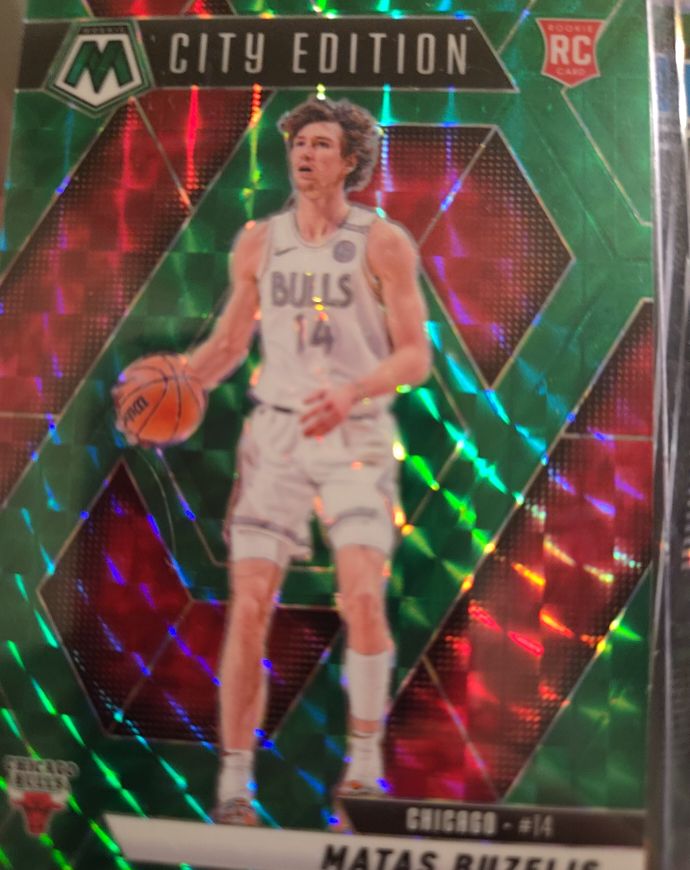 2024-25 Panini Mosaic City Edition #273 Matas Buzelis — front