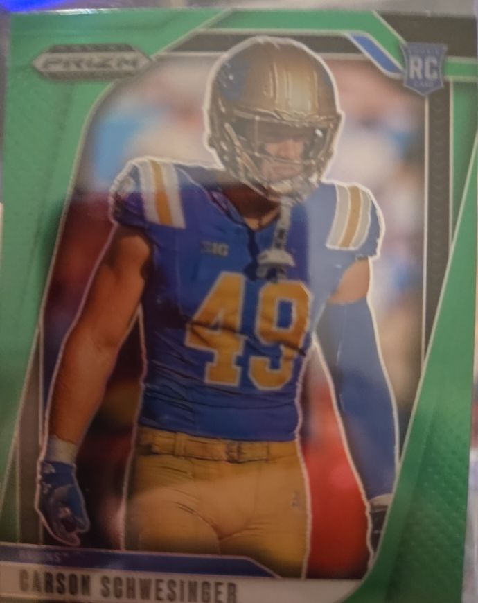 2025 Panini Prizm Draft Picks #137 Carson Schwesinger — front
