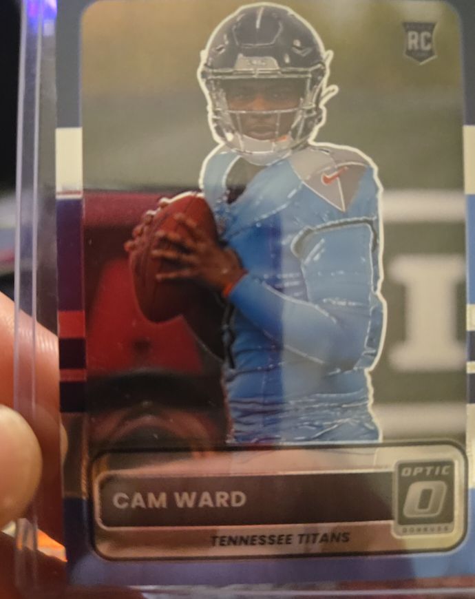 2025 Panini Donruss Optic #1 Cam Ward — front