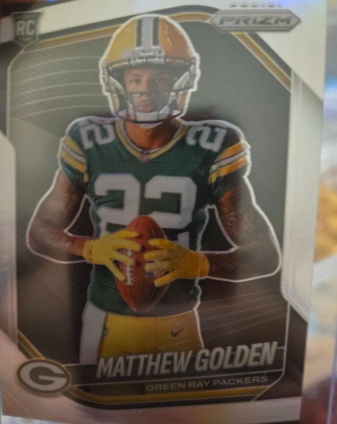 2025 Panini Prizm #412 Matthew Golden — front
