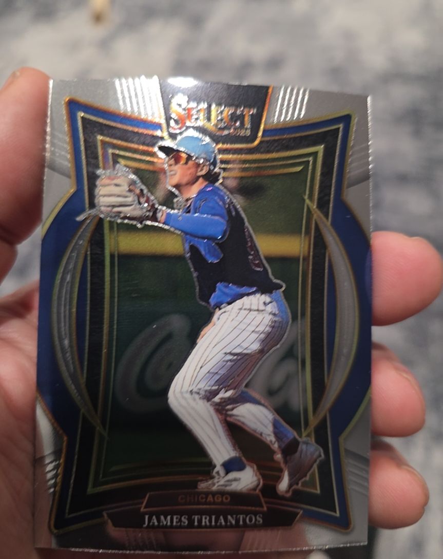 2025 Panini Select #2 James Triantos — front