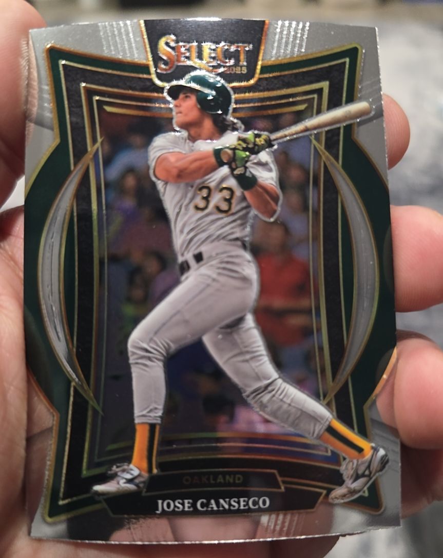 2025 Panini Select #60 Jose Canseco — front