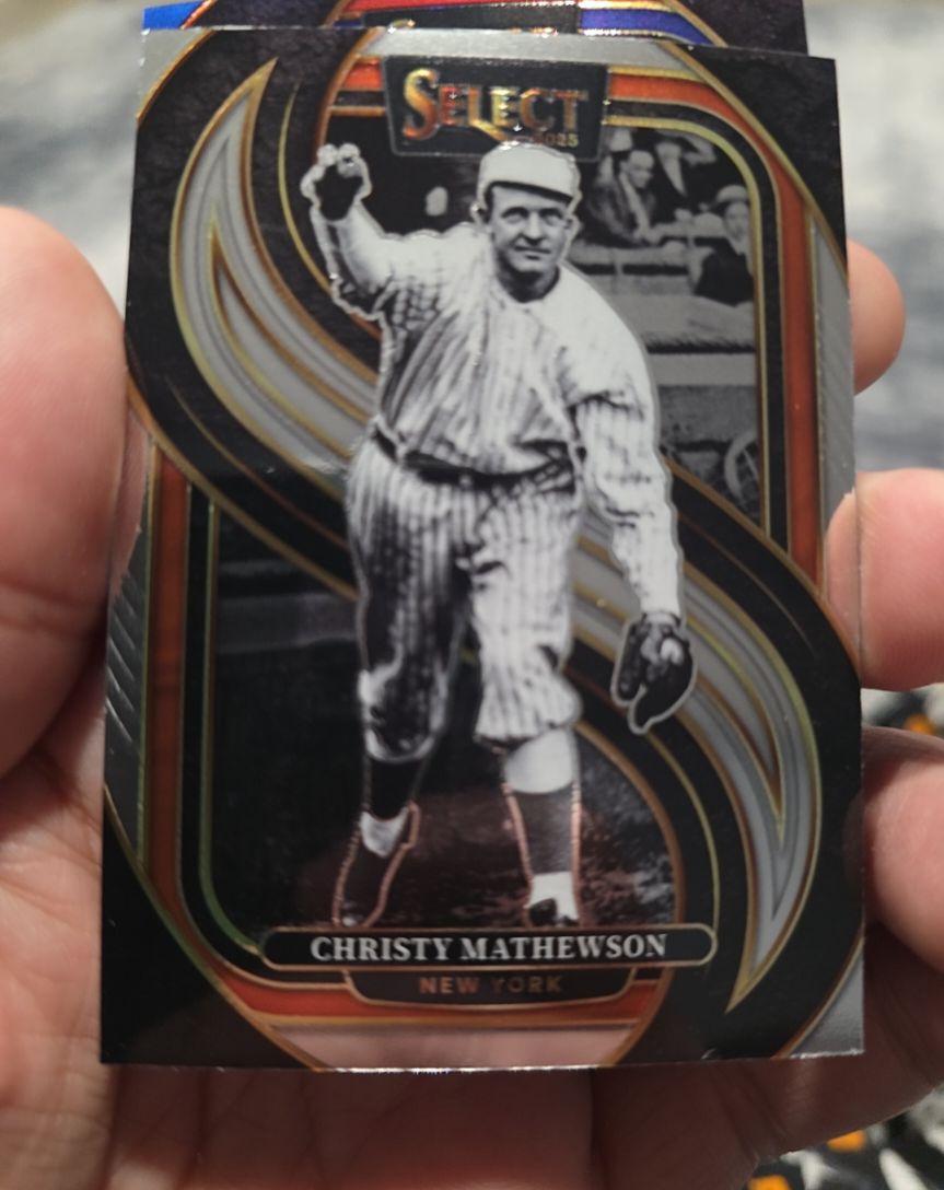 2025 Panini Select #175 Christy Mathewson — front