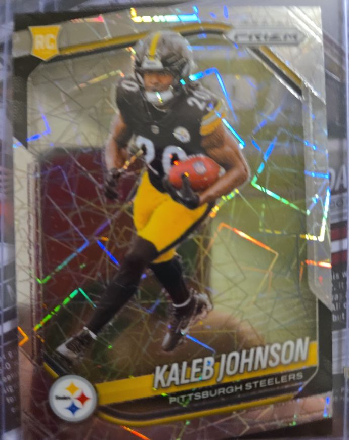 2025 Panini Prizm #375 Kaleb Johnson — front