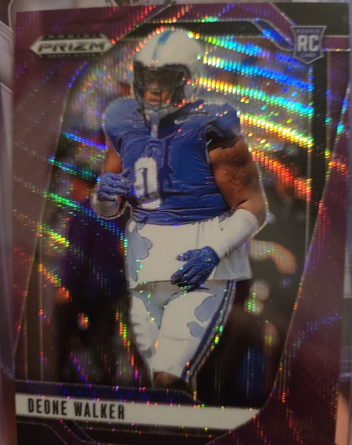 2025 Panini Prizm Draft Picks #46 Deone Walker — front