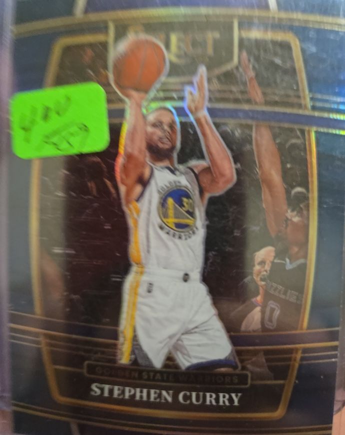 2021-22 Panini Select #94 Stephen Curry — front