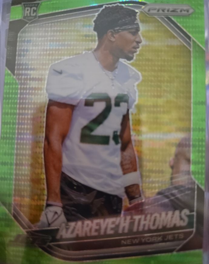 2025 Panini Prizm #390 Azareye'h Thomas — front