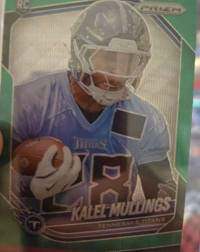 2025 Panini Prizm #385 Kalel Mullings — front