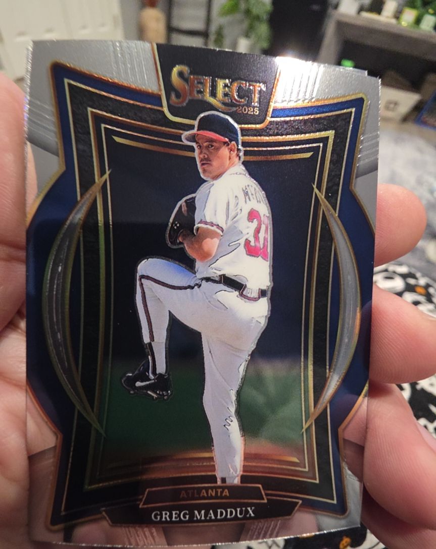 2025 Panini Select #85 Greg Maddux — front