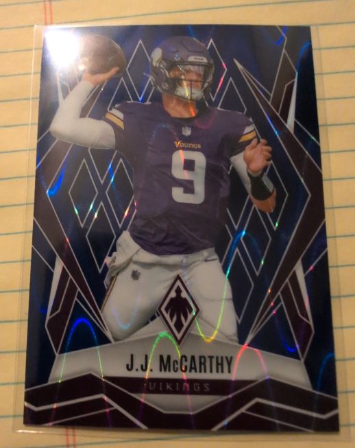2025 Panini Phoenix #38 J.J. McCarthy — front