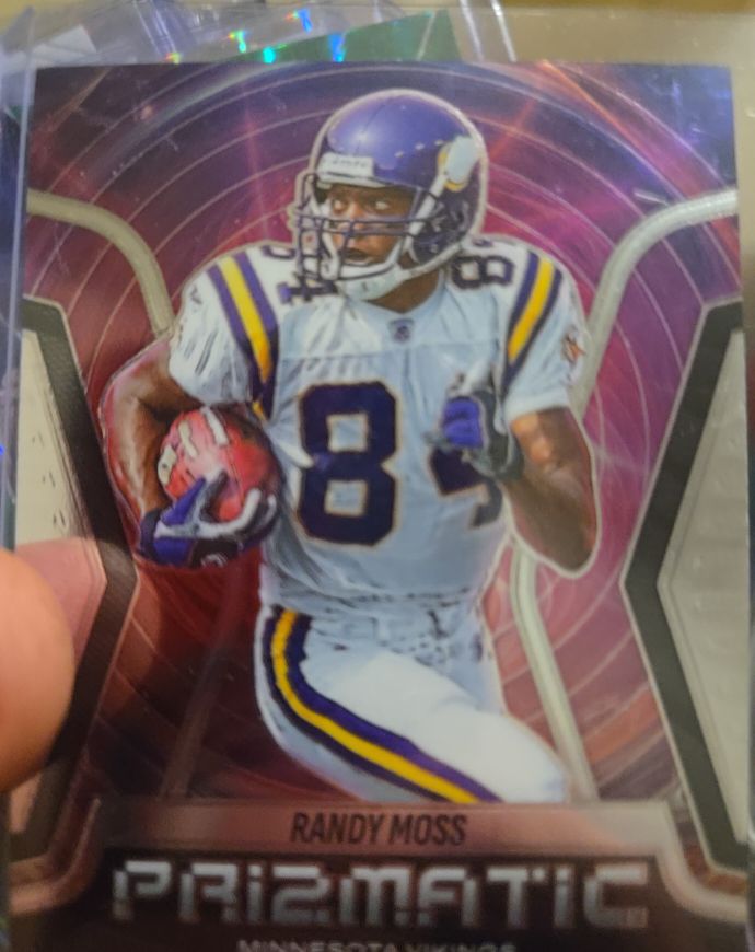 2025 Panini Prizm Prizmatic #2 Randy Moss — front