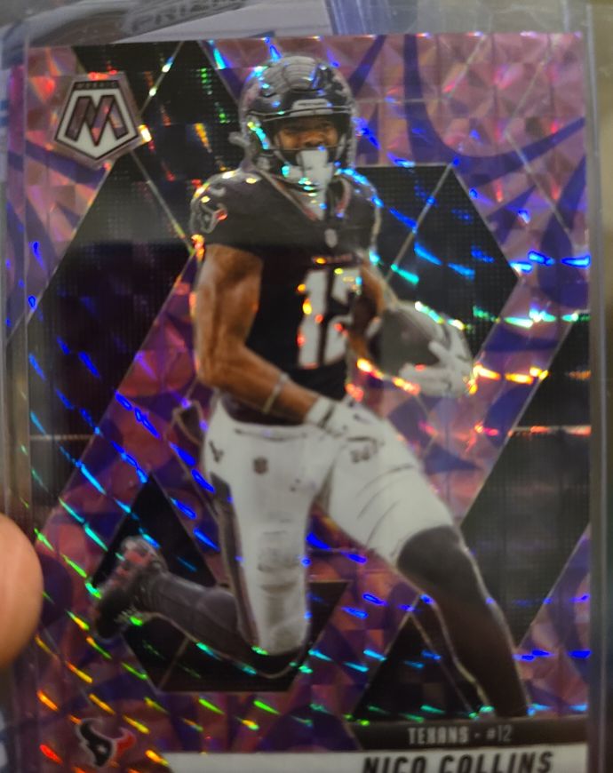 2025 Panini Mosaic #245 Nico Collins — front