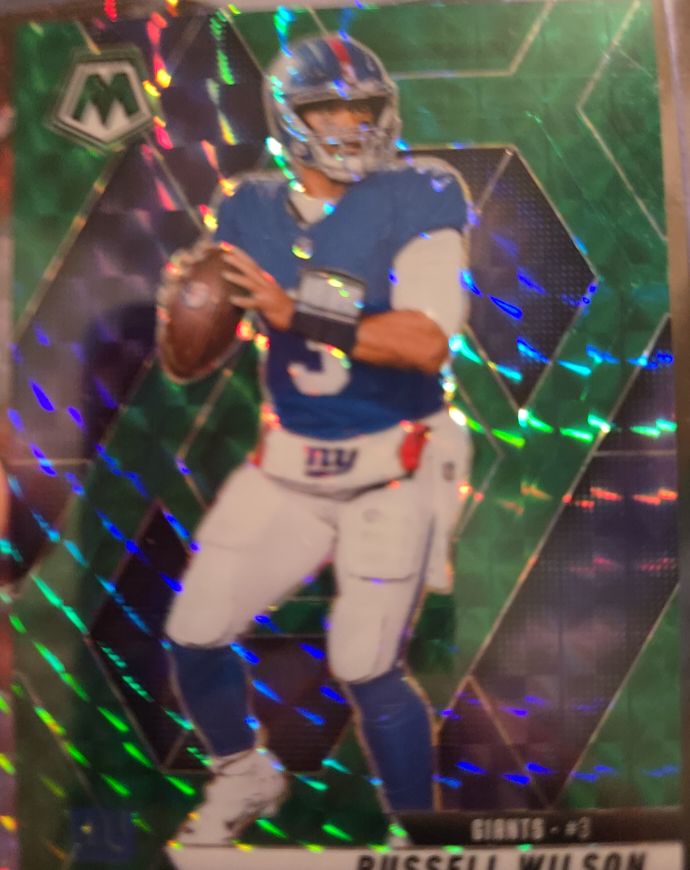 2025 Panini Mosaic #14 Russell Wilson — front