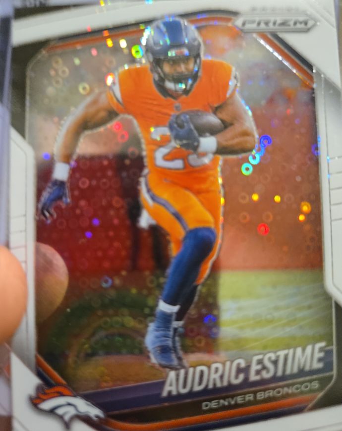 2025 Panini Prizm #226 Audric Estime — front