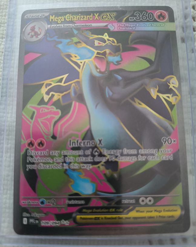 Mega Charizard X ex 109/094 — front