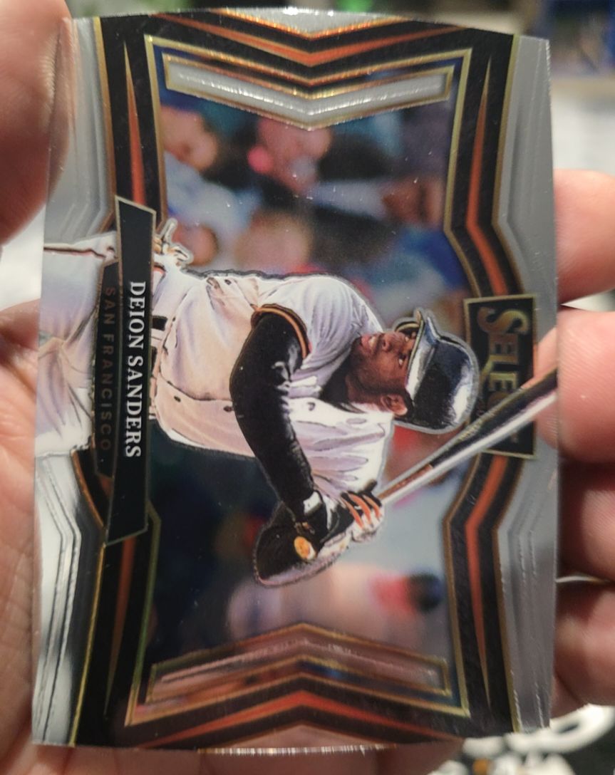 2025 Panini Select Baseball Deion Sanders Diamond Level San Francisco Giants — front