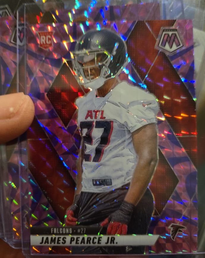 2025 Panini Mosaic #357 James Pearce Jr. — front
