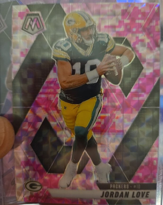 2025 Panini Mosaic #30 Jordan Love — front