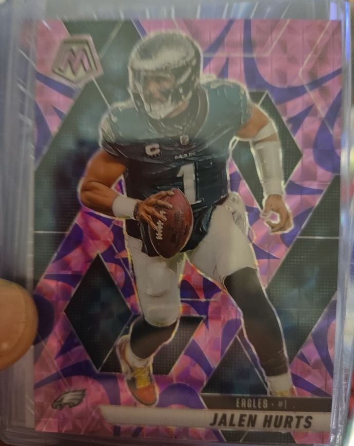 2025 Panini Mosaic #1 Jalen Hurts — front