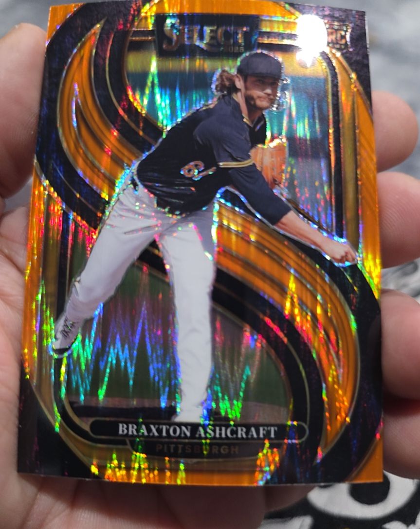 2025 Panini Select #156 Braxton Ashcraft — front