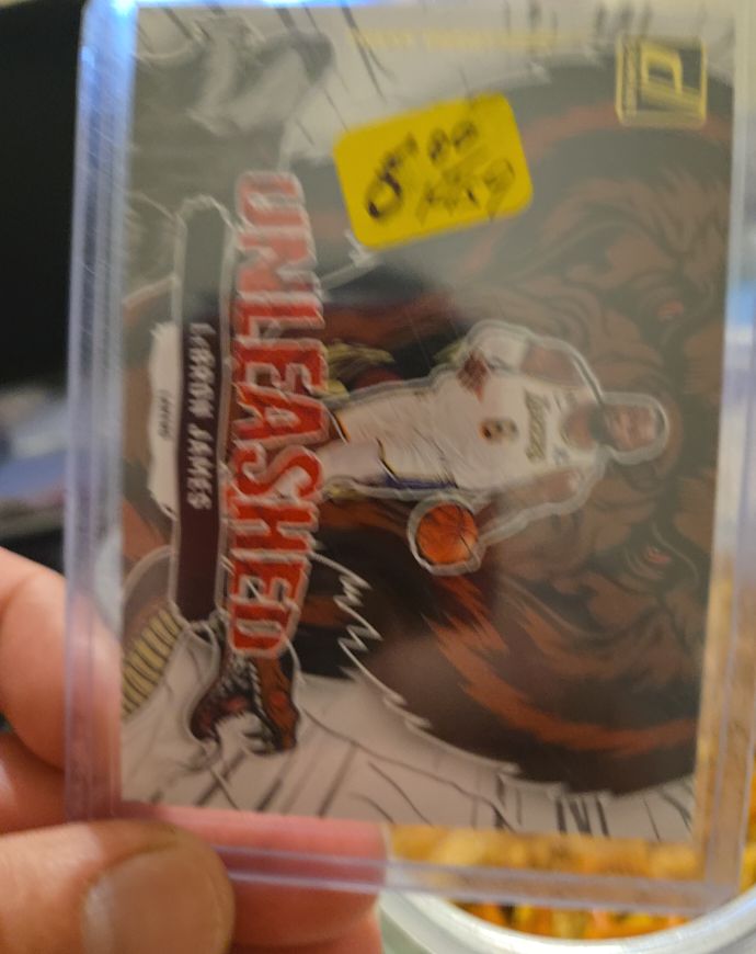 2023-24 Panini Donruss - Unleashed #1 LeBron James — front